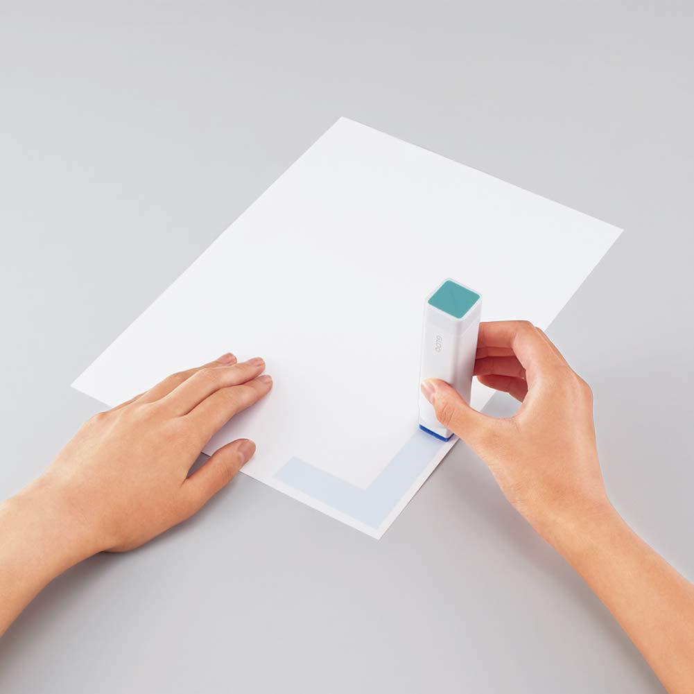 Kokuyo Gloo Quadratischer Klebestift, fester Stift, 22 g, 3er-Pack