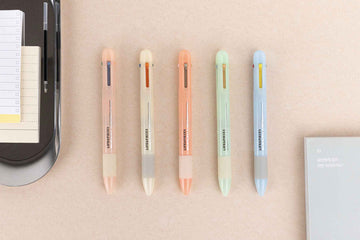 Livework Life&Pieces 4 Color Gel Pen 0.4mm