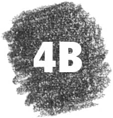 Staedtler 100 Mars Lumograph 4B Crayon à dessin en graphite, paquet de 12