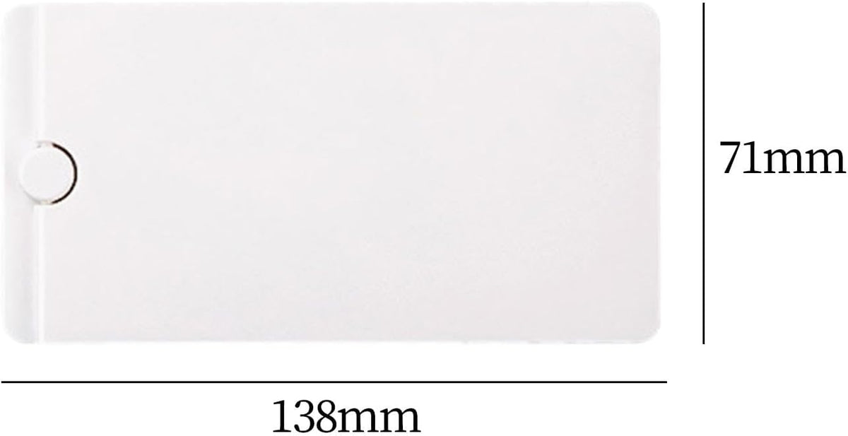 Watercolor Palette Gouache Mixing Tray Leakproof White