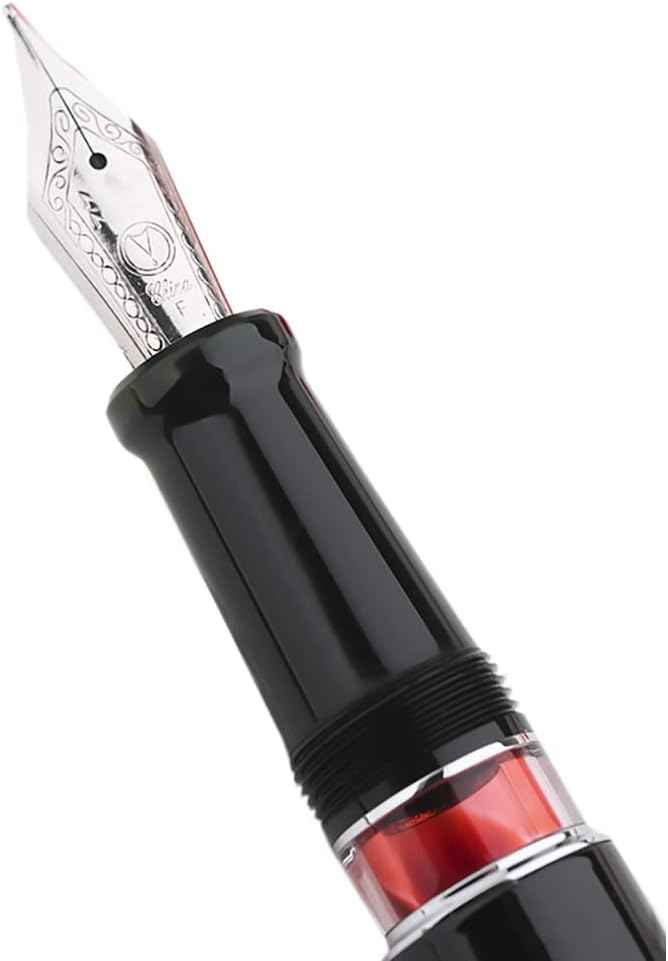 Majohn T5 Piston Fountain Pen,Large Ink Capacity Writing Set with Box