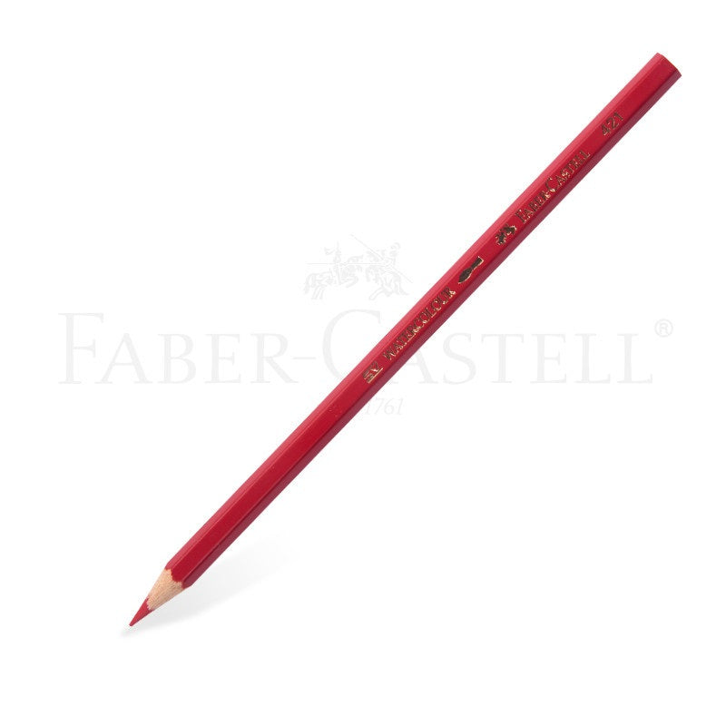 Faber-Castell Watercolor Pencil Single Colour - 12 Pack 421 Red