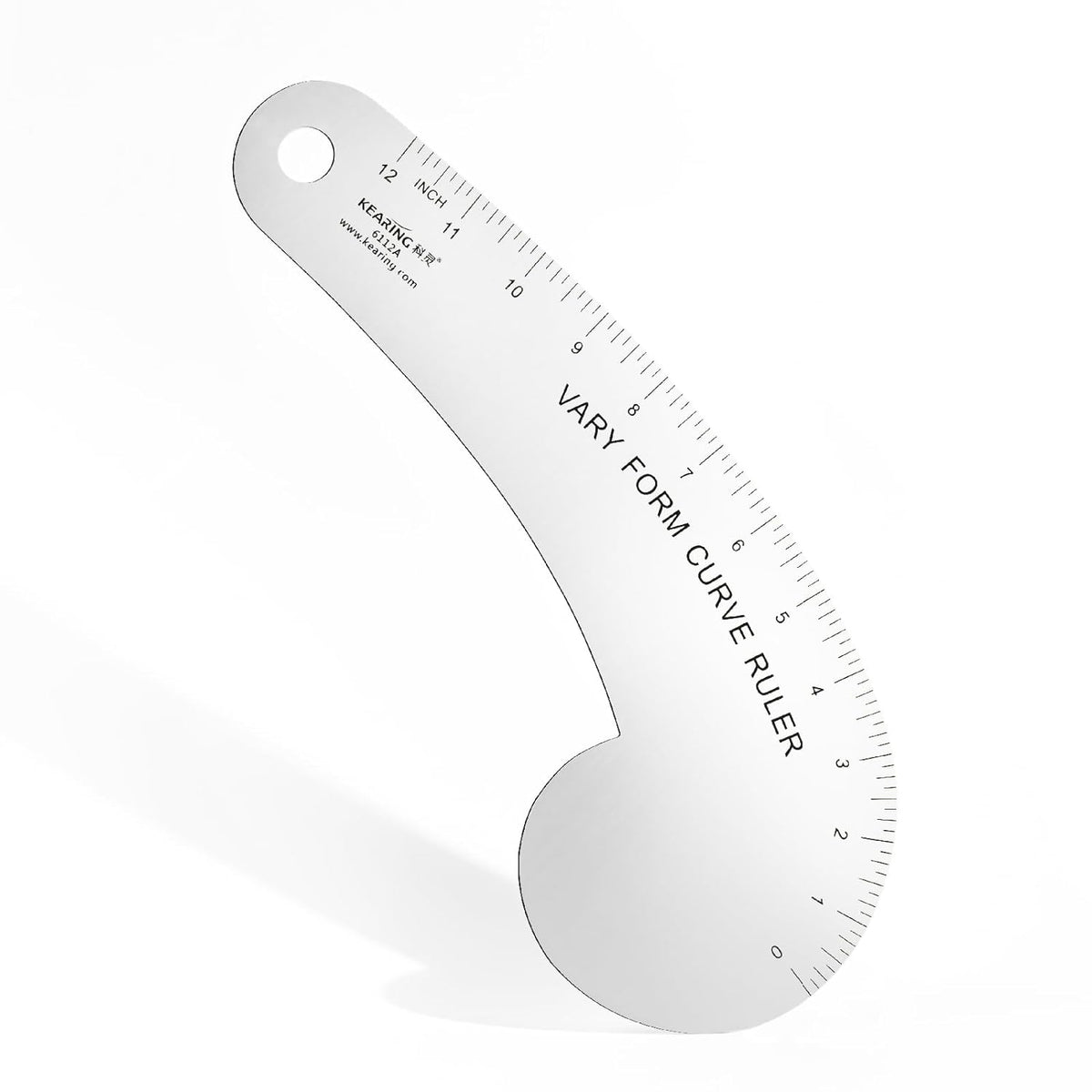 Vary Form Curve Ruler 12“ French Curve Ruler for Measuring Sewing 6112A(12")