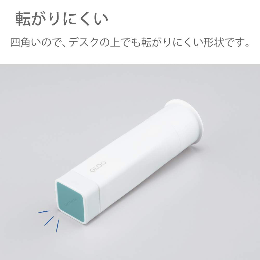 Kokuyo Gloo vierkante lijmstift, kleur verdwijnt, 40 g, 2 stuks