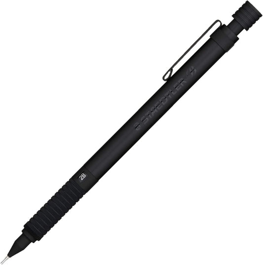 STAEDTLER 925-35 Mechanical Pencil, 0.3/0.5/2.0mm,All Black 0.3mm