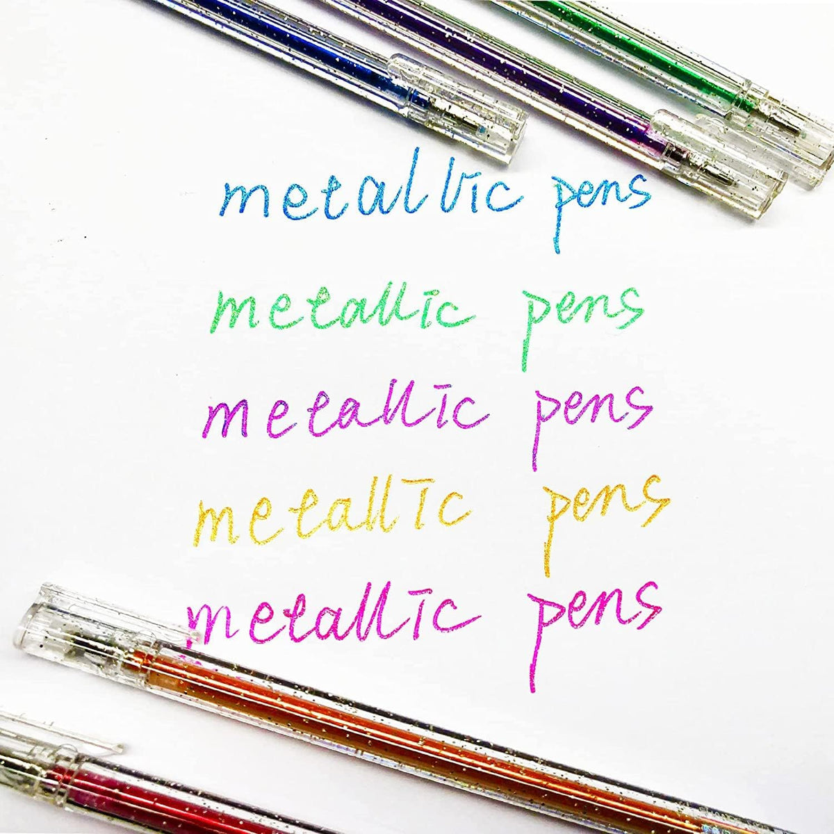 8/12/18 Color Glitter Gel Pens 1.0MM