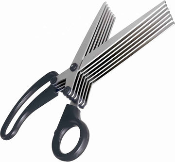 Sunstar 7-Blade Shredder Scissors,7.9 inches (200mm),Black