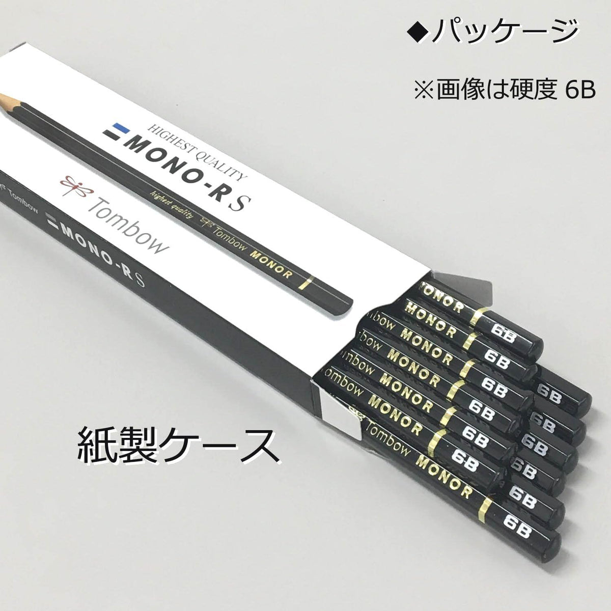 Crayons Tombow MONO-RS, HB-6B, paq./12