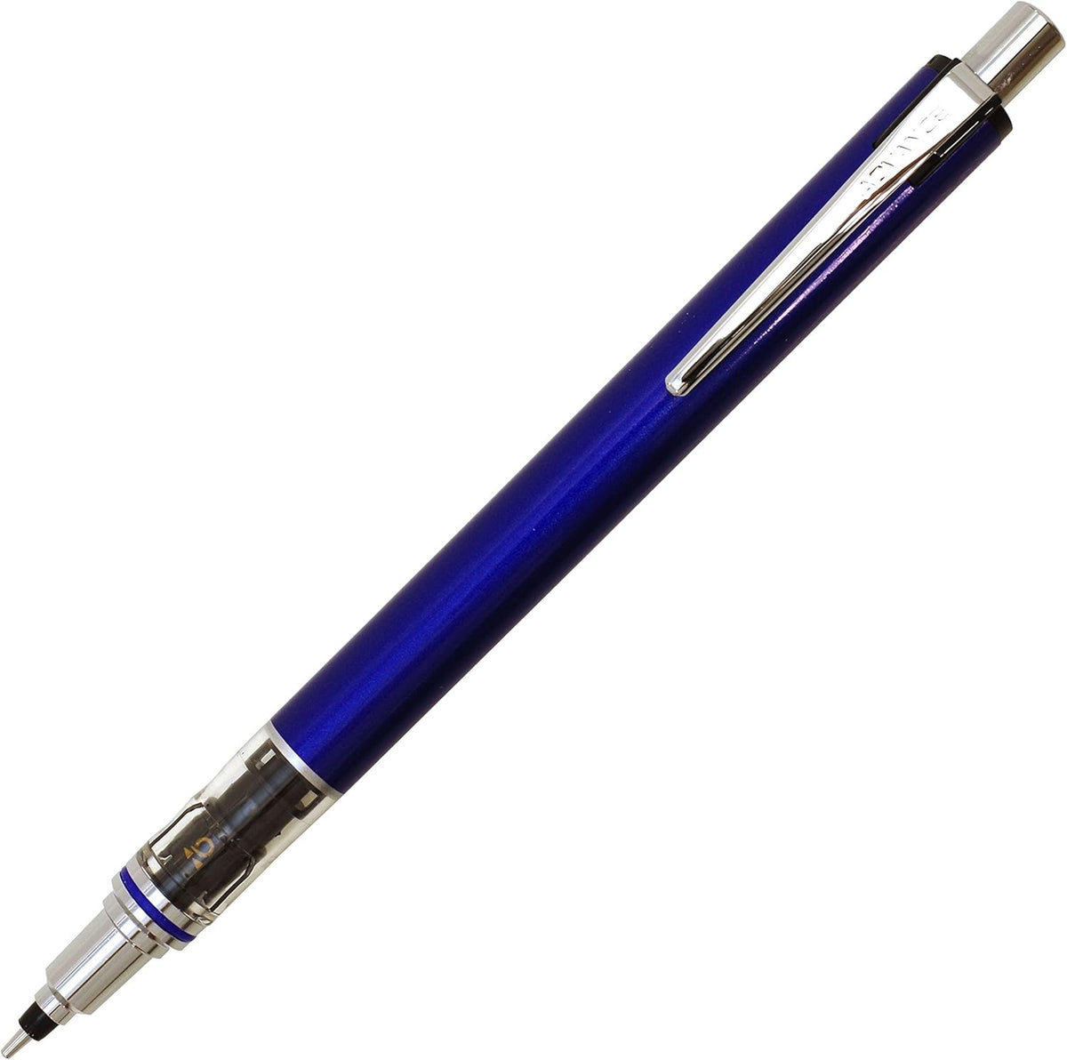Uni Kuru Toga Advance - Auto Lead Rotating Mechanical Pencil, 0.5mm Navy Blue