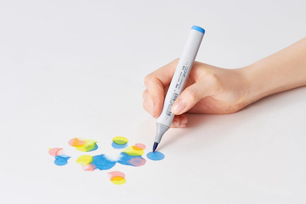 COPIC Sketch Brush Marker Pens 6 Color Earth Essentials