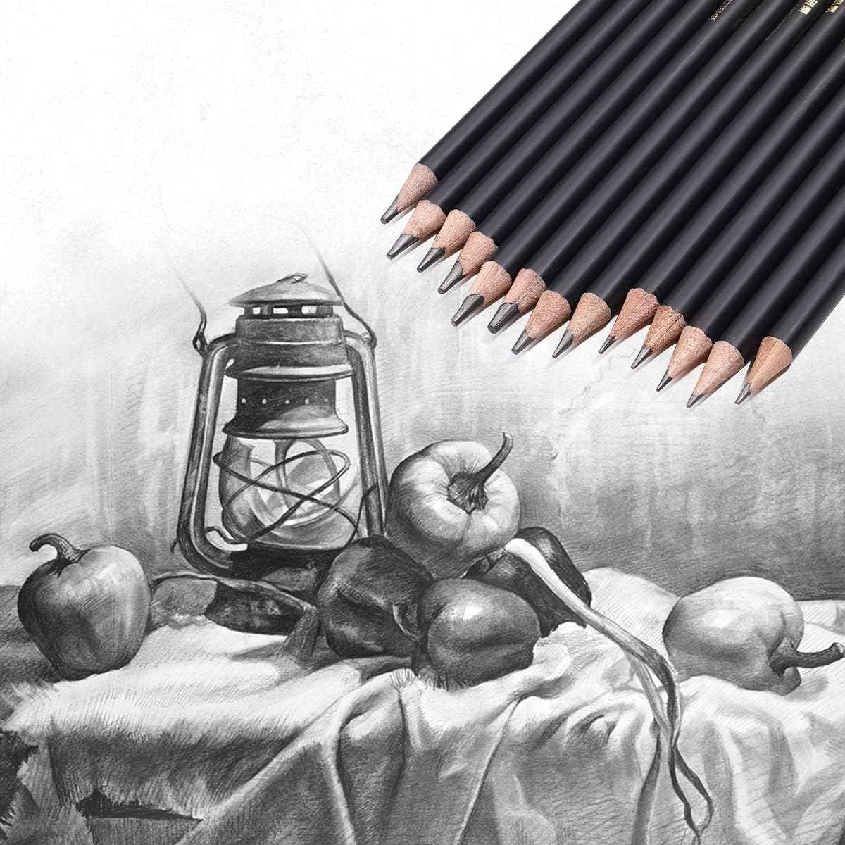 30 stuks professionele kunsttekening schetspotloden