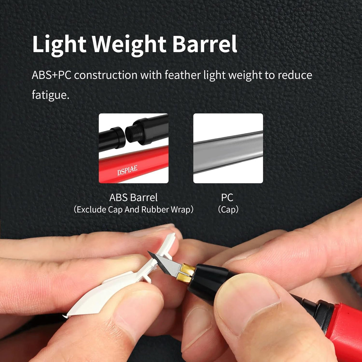 DSPIAE Precision Hobby Knife Set for Miniatures with 20 Blades