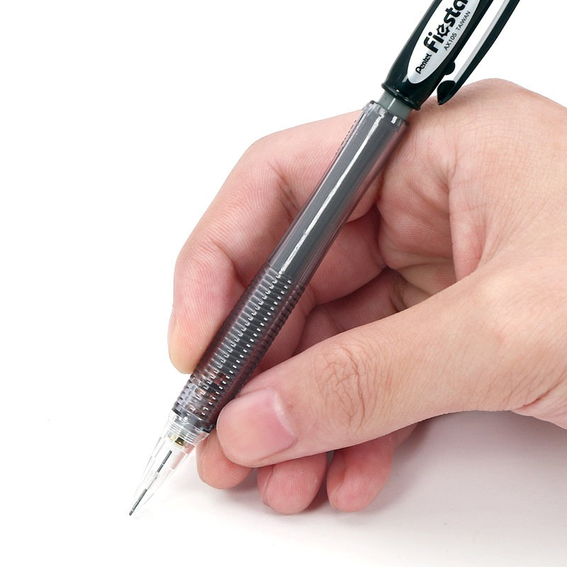 Pentel AX105 Fiesta Portaminas automático, 0,5 mm HB, paquete de 5