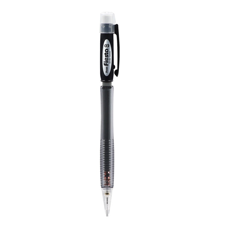 Pentel AX105 Fiesta Portaminas automático, 0,5 mm HB, paquete de 5