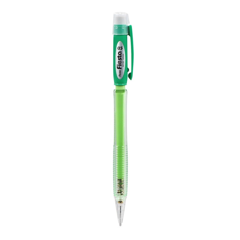 Pentel AX105 Fiesta Portaminas automático, 0,5 mm HB, paquete de 5