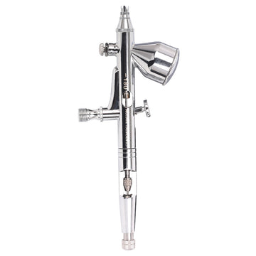 180 Dual-Action External Mix Airbrush 0.2/0.3/0.5mm Nozzle,for Gunpla,Scale Models & Figure Painting
