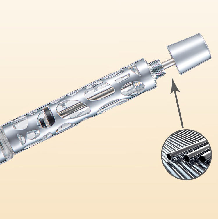 Asvine V169 Metal Hollow-Out Fountain Pen | Vacuum Filling