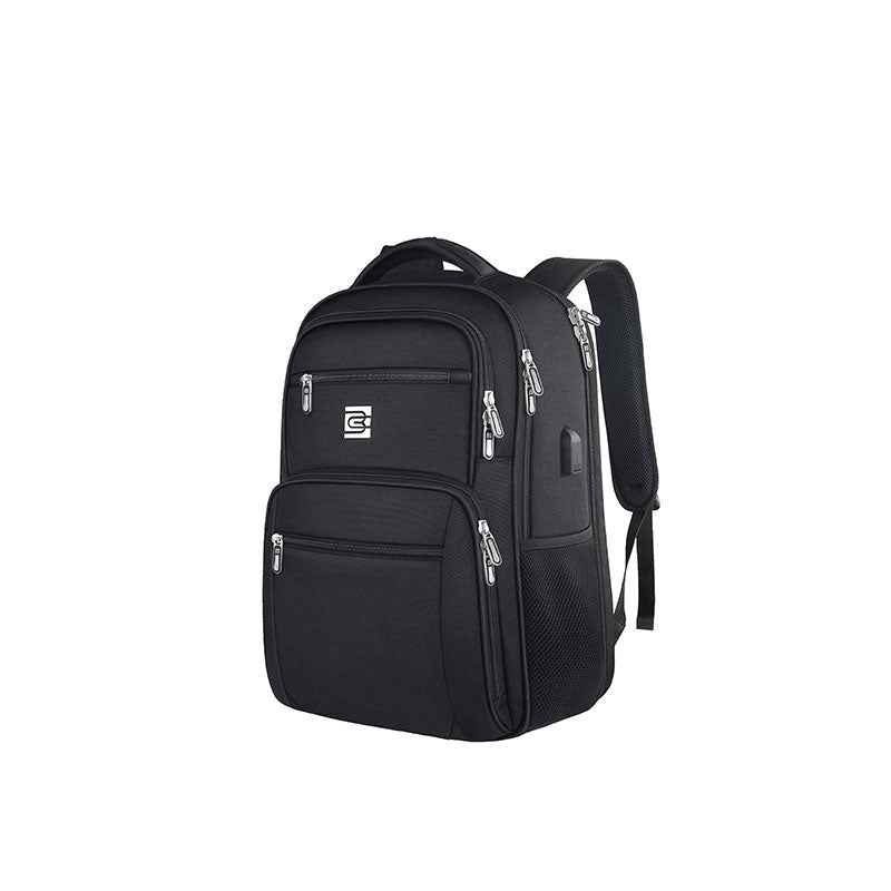 Laptop Backpack for Men,Stylish College Bookbag for 15.6 Inch Laptop Black