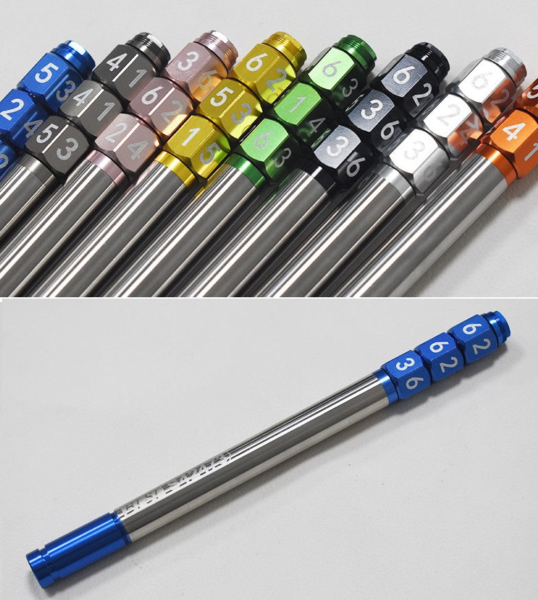 BTST All-Metal Gel Pen Magnetic Cap, Spinning Dice Fidget Stress Relief