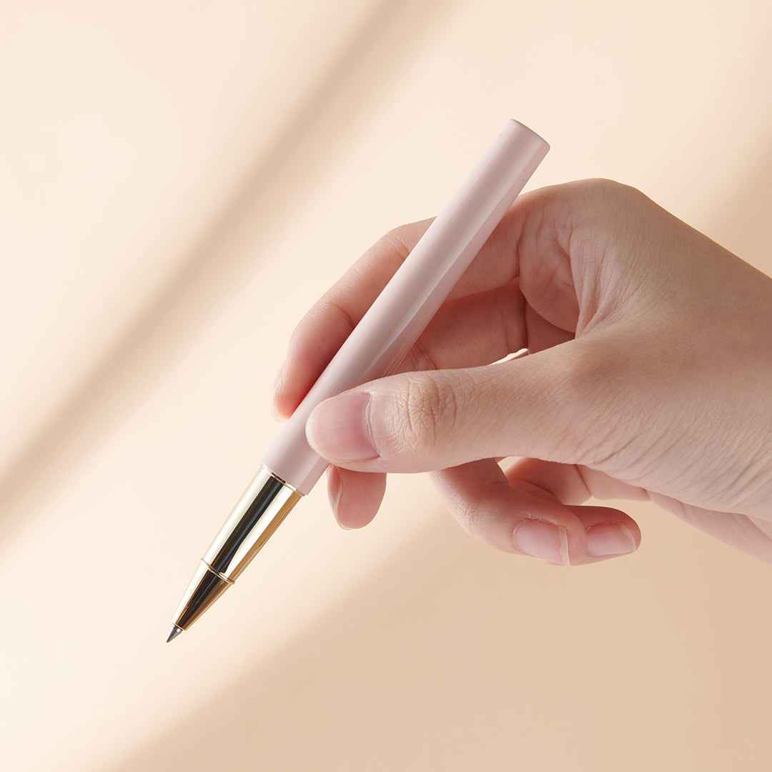 KACO Brio Rollerball Pen 0.6mm Black Ink Brass Body