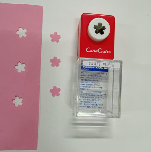 CARL Craft Mini Punch Japan Selection Sakura Flower