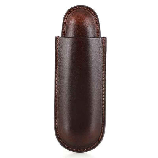 Skórzane etui na cygara Humidor podróżny na jedno cygaro