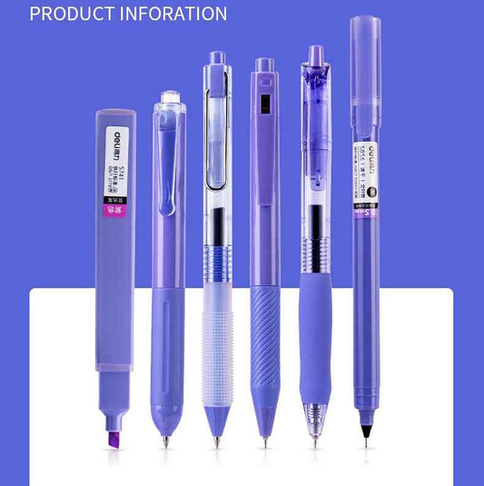 DELI 33867 Gel Pens Journaling Highlighter 6 Pack
