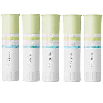 DELI THINK School Glue Sticks, Washable, 15 Grams, 5 Count