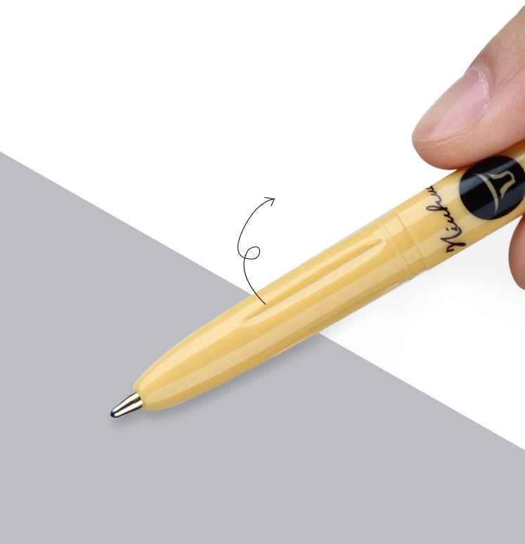 GENVANA Ballpoint Pen,Black/Red/Blue Ink,1.0mm Medium Point 24 Pack