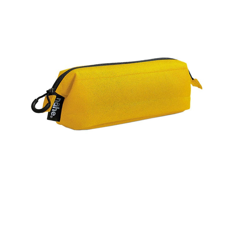 HIGHTIDE Nahe Soft Polyester Pen Case | W250 x H75 x D65mm | Japanese Stationery Pouch Yellow