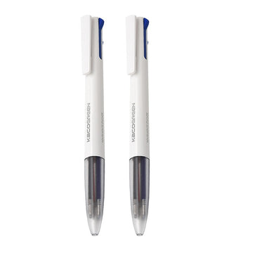 KACO Easy 4 Color Gel Ink Multi Pen 0.5MM,2 Pack