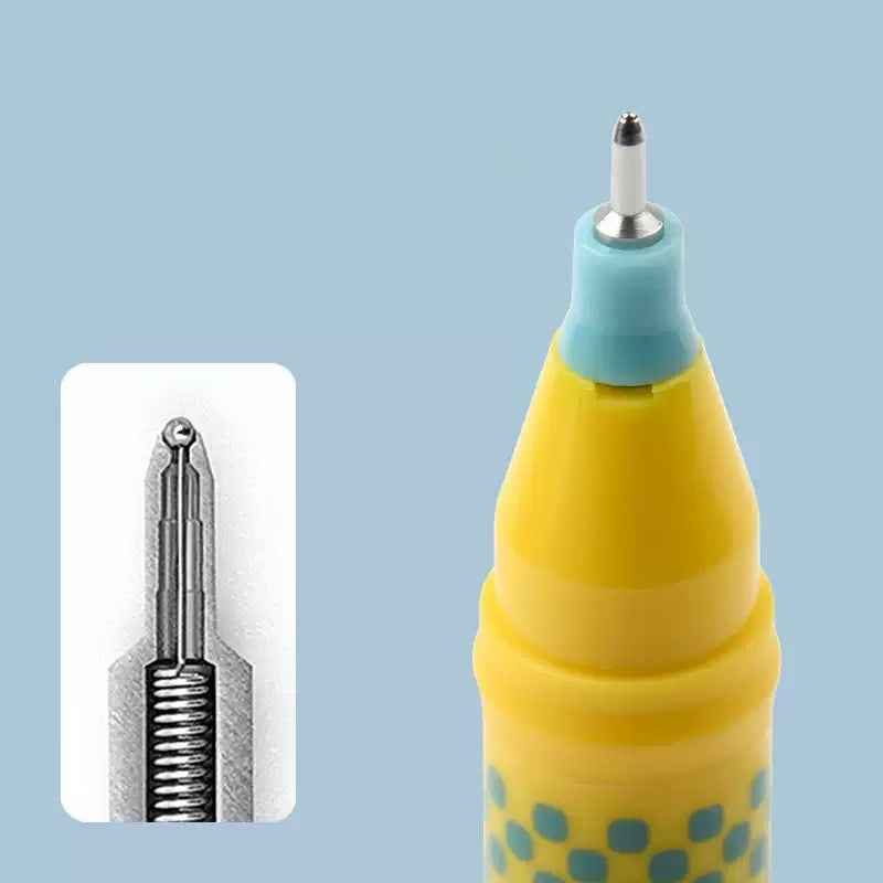KACO Jumbo Cat Gel Pen 0.5MM Black Ink 3 Pack