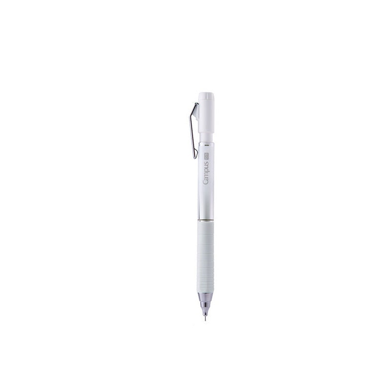 KOKUYO Campus 2026 Spring Limited Edition Mechanical Pencil | 0.5mm | Hexagonal Grip & Metal Tip Light Grey