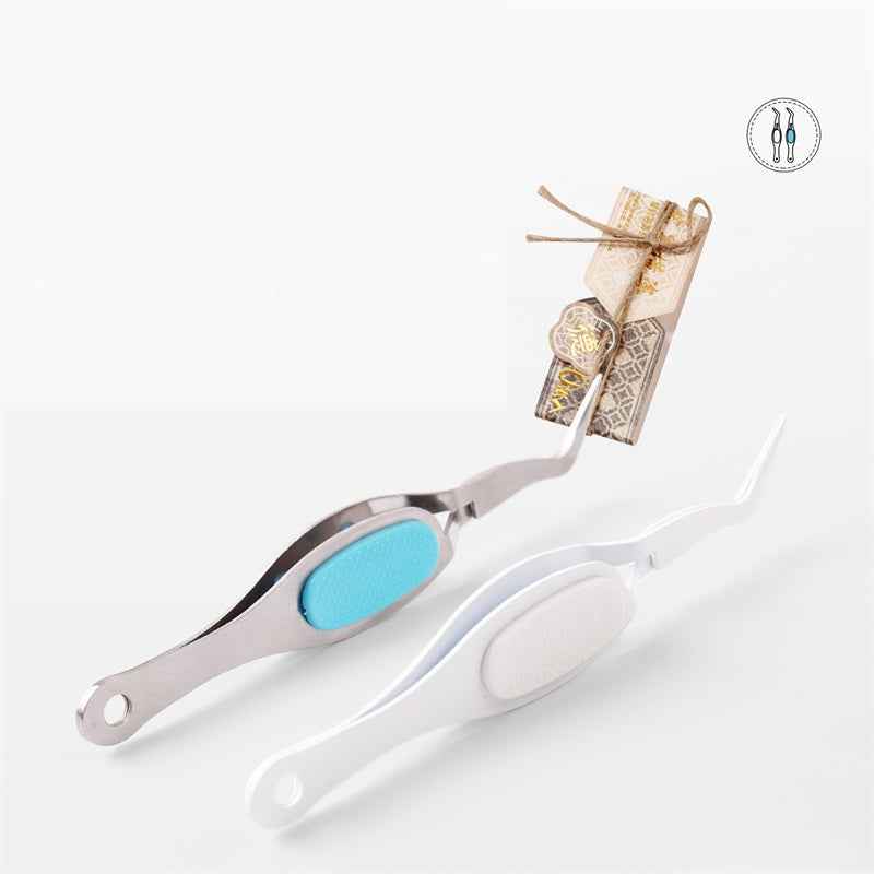 KW-TRIO FNZ-01 Curved Pointed Craft Tweezers 2 Pack