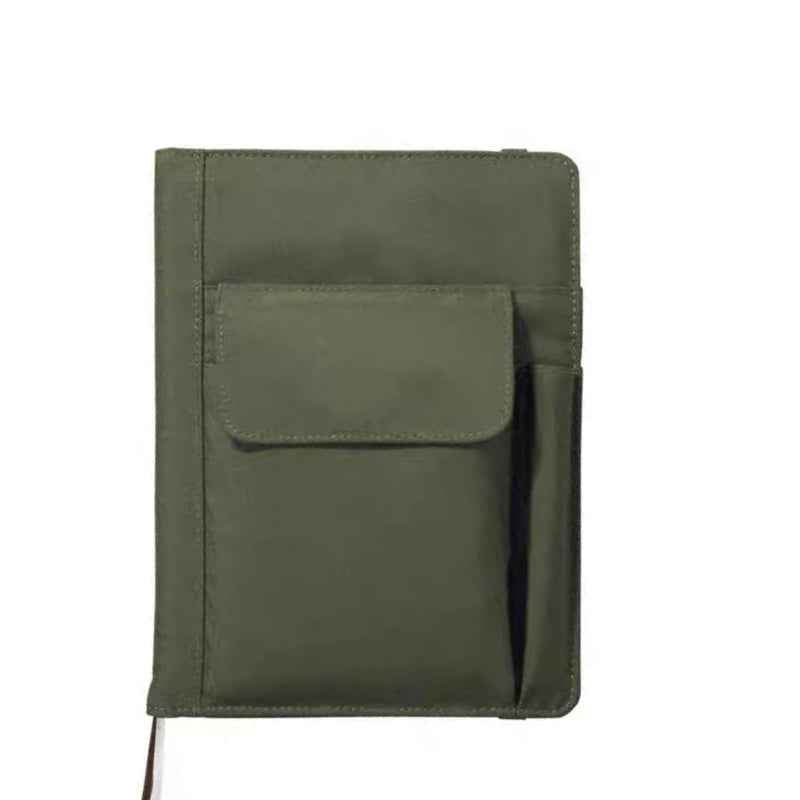 Lihit Lab Smart Fit Act Notebook Cover (A5) Army Green