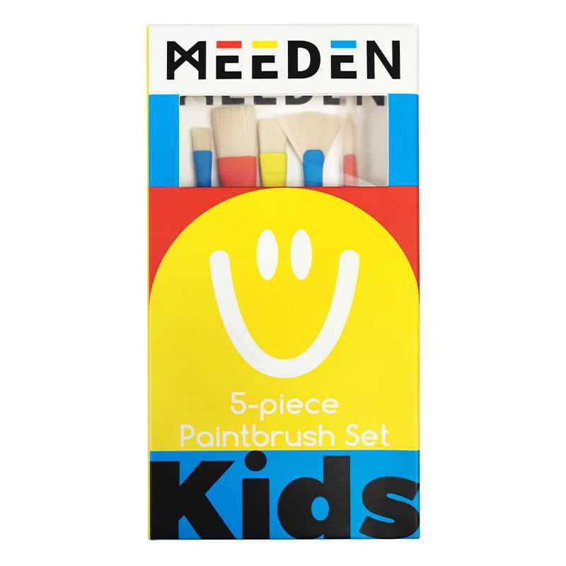 MEEDEN Paint Brushes for Kids 5 Pack