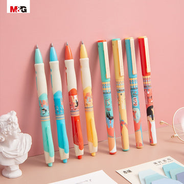 M&G Ancient Egyptian Murals Click Gel Pen 8 Pack