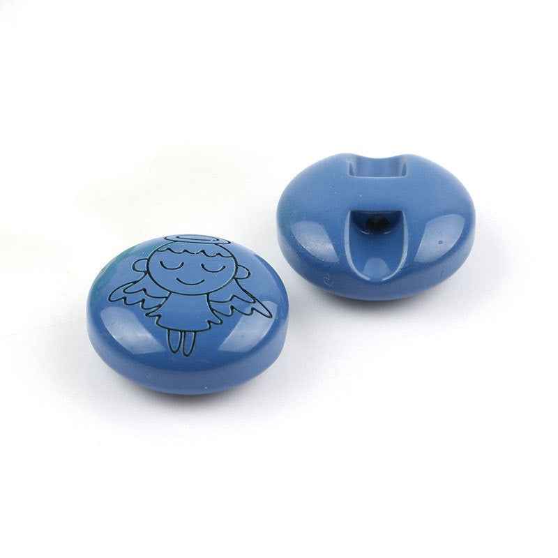 11mm Resin Colorful Cartoon Buttons Perfect for Children's DIY and Clothing 120 Pack