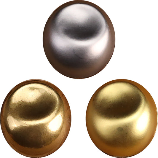 Vintage Luxury Metal Hand-Sewn Buttons for Women's Coats 18 Pack