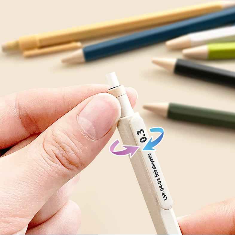 Nakabayashi 6 Sided Mechanical Pencil Nostalgia Series