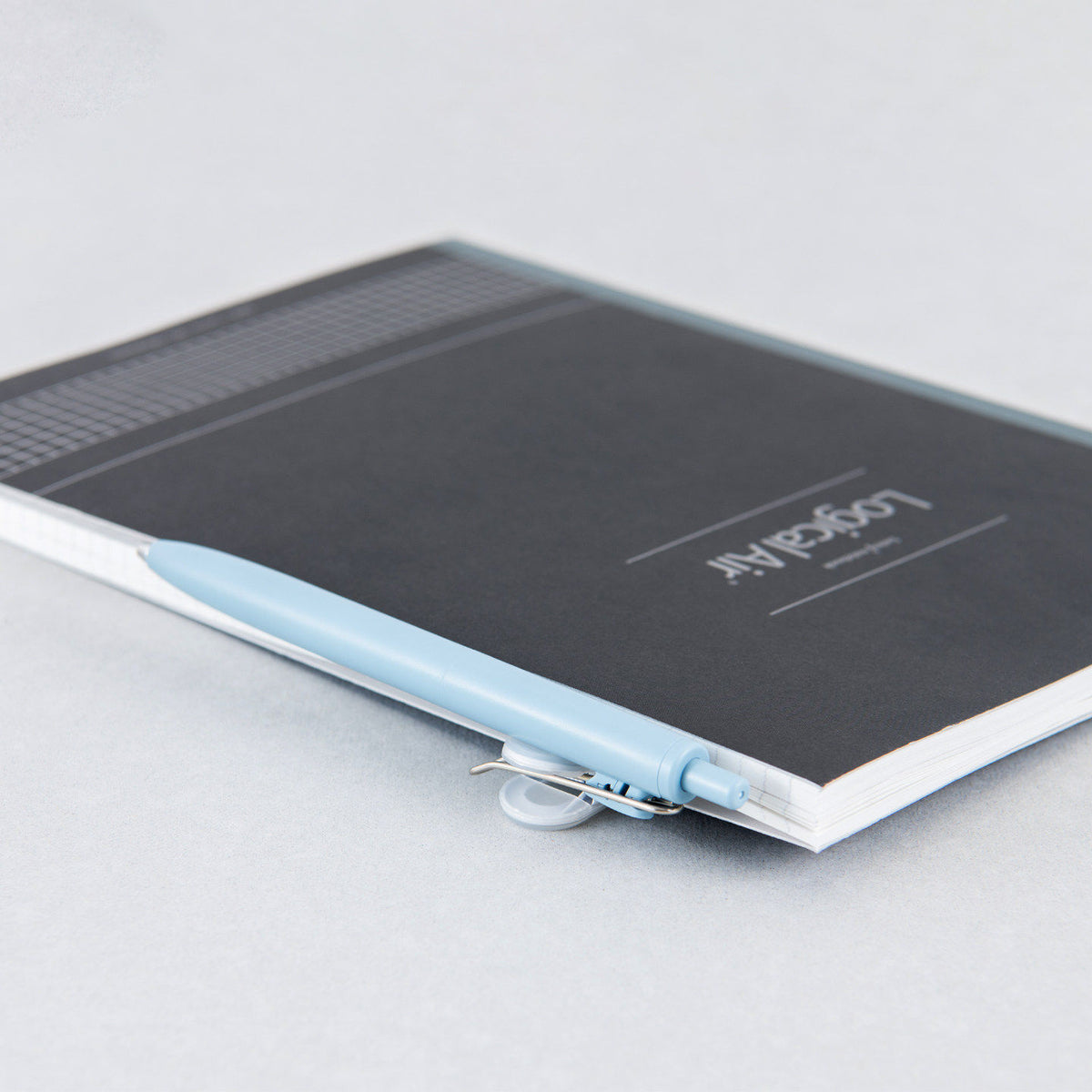 Nakabayashi PATAP Flip-Clip Page Bookmark | Silicone & Steel | White / Blue / Yellow