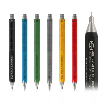 Mark's Style Days Gel Ink Metal Ballpoint Pen,0.5mm