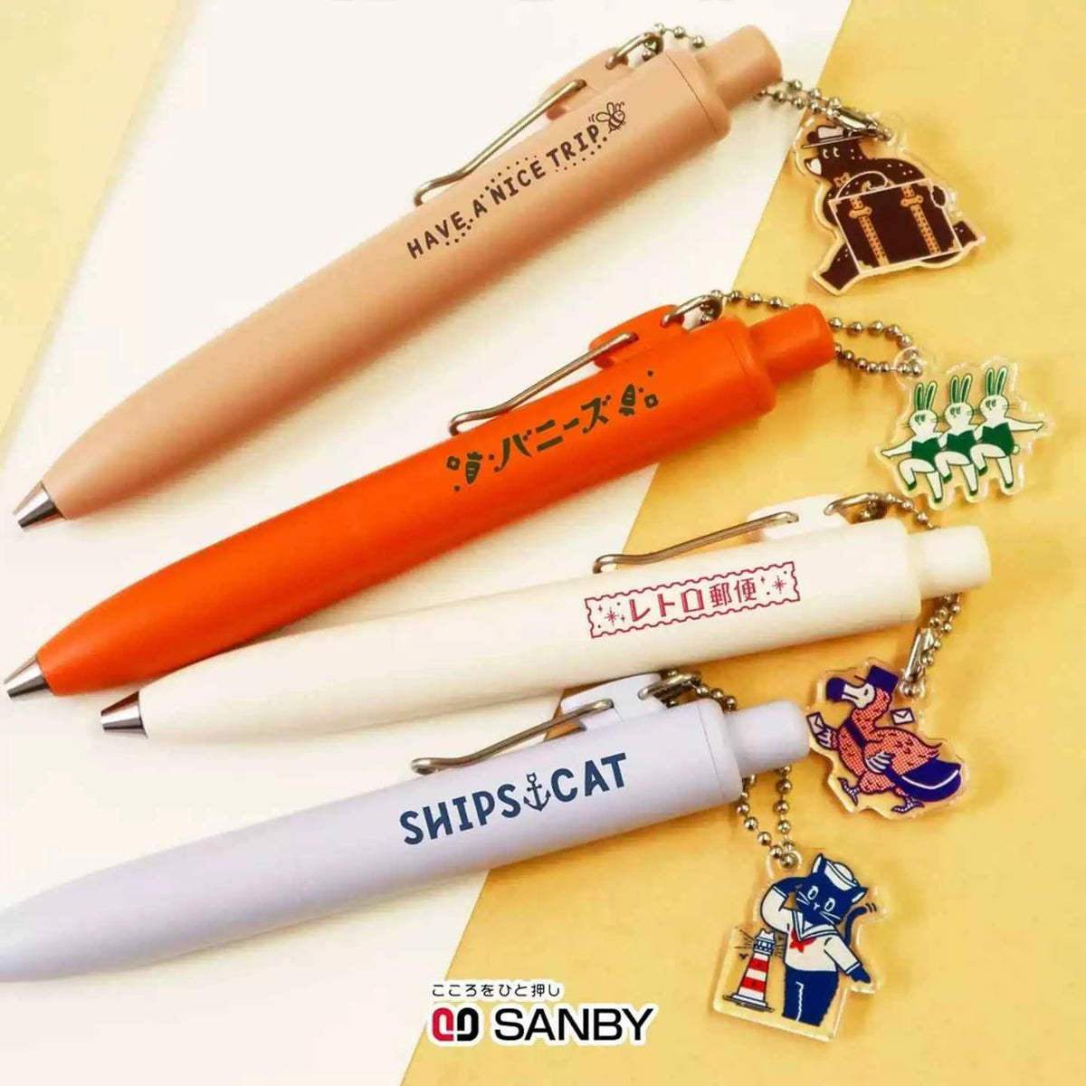 Sanby x ob1toy Uniball One P Gel Pen 0.38/0.5mm