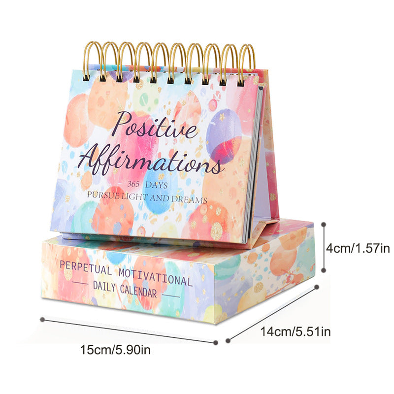 2026 Motivational 365 Daily Desk Calendar with Inspirational Quotes