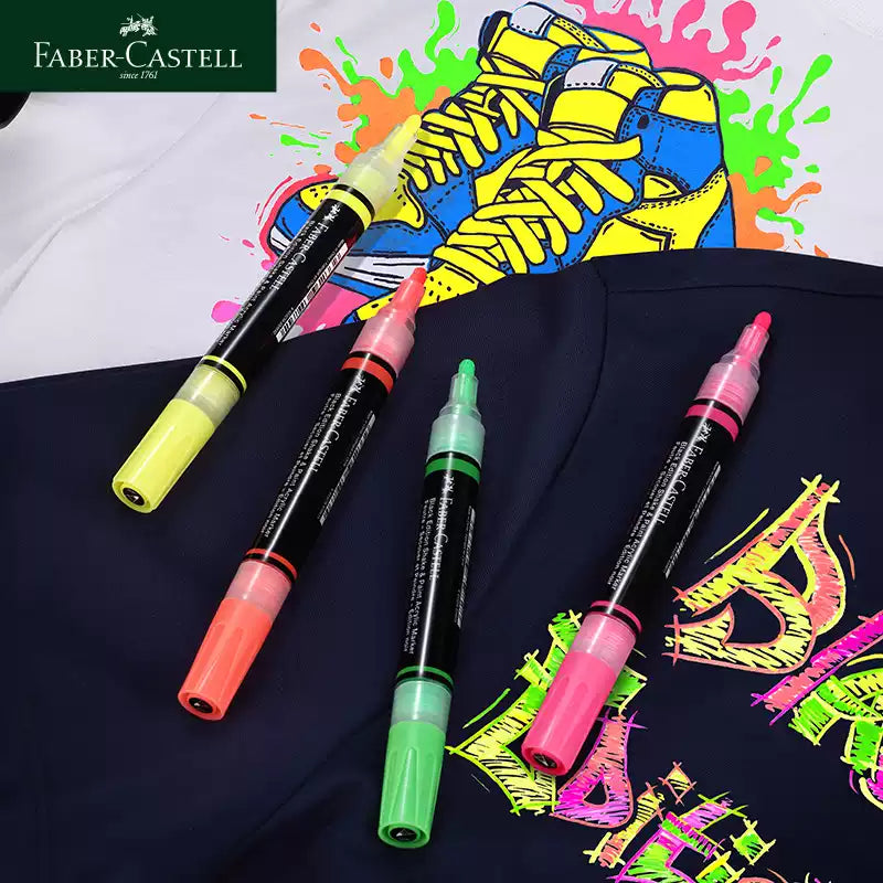 Faber-Castell Shake & Paint Acrylic Paint Markers 6 Color Classic