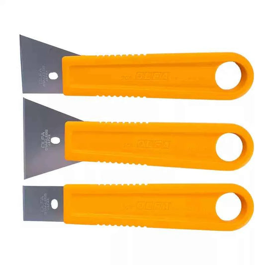 OLFA Multi-Purpose Razor Scraper Stainless Steel (L/M/S) 3 Pack