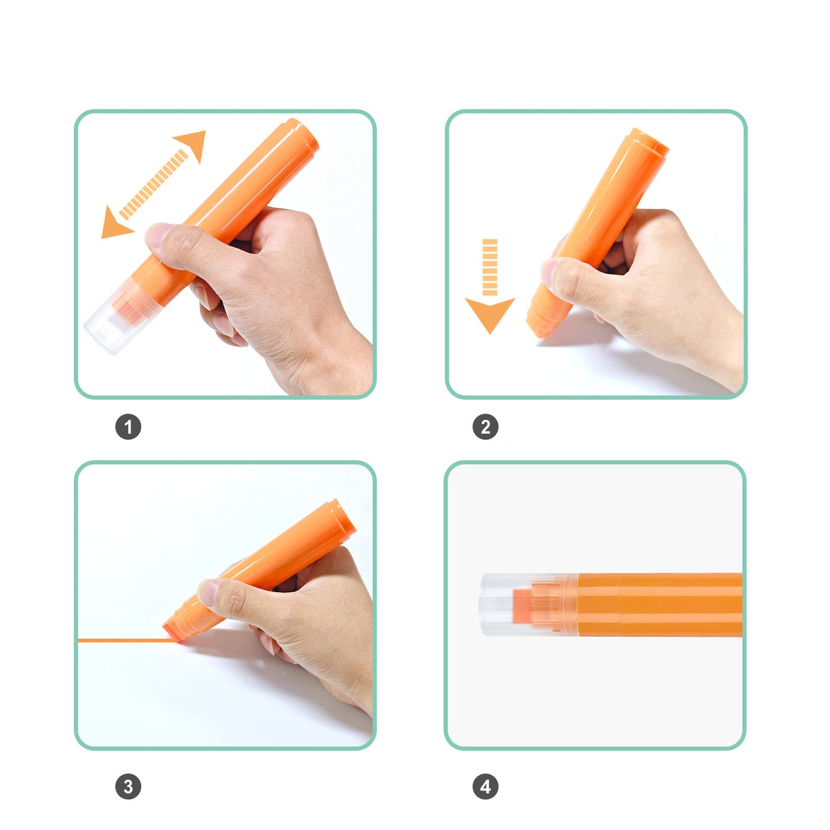 15mm Wide Tip Liquid Chalk Markers for LED Chalkboards,Glass,Menu Boards & Window Signage