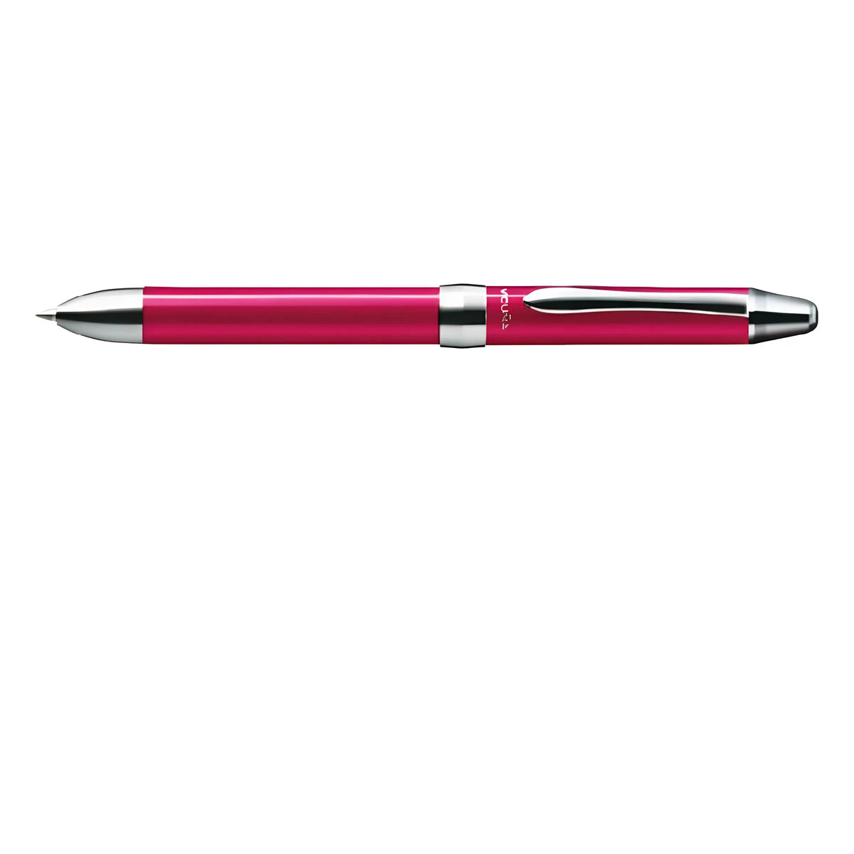 Pentel VICUNA 2+1 Multifunction Pen, Black & Red 0.7mm Ballpoints + 0.5mm Pencil Pink