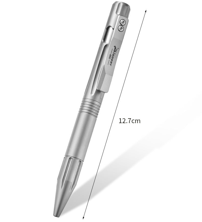 Titanium Alloy EDC Tactical Pen, 12.7cm, Polished / Matte / Iridescent Finish