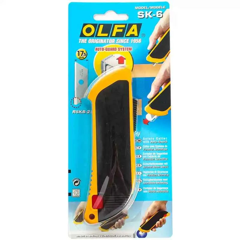 OLFA SK-6 Fully-Automatic Safety Knife with Blade Guard